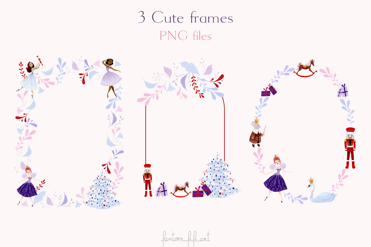 Nutcracker Christmas Collection, an Illustration by Fantom Fifi Art (Photo 4 of 7)