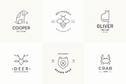 Animals - Outline Icons & Logos, a Branding & Logo Template by Paulina Sara Design (Thumbnail 9 of 12)