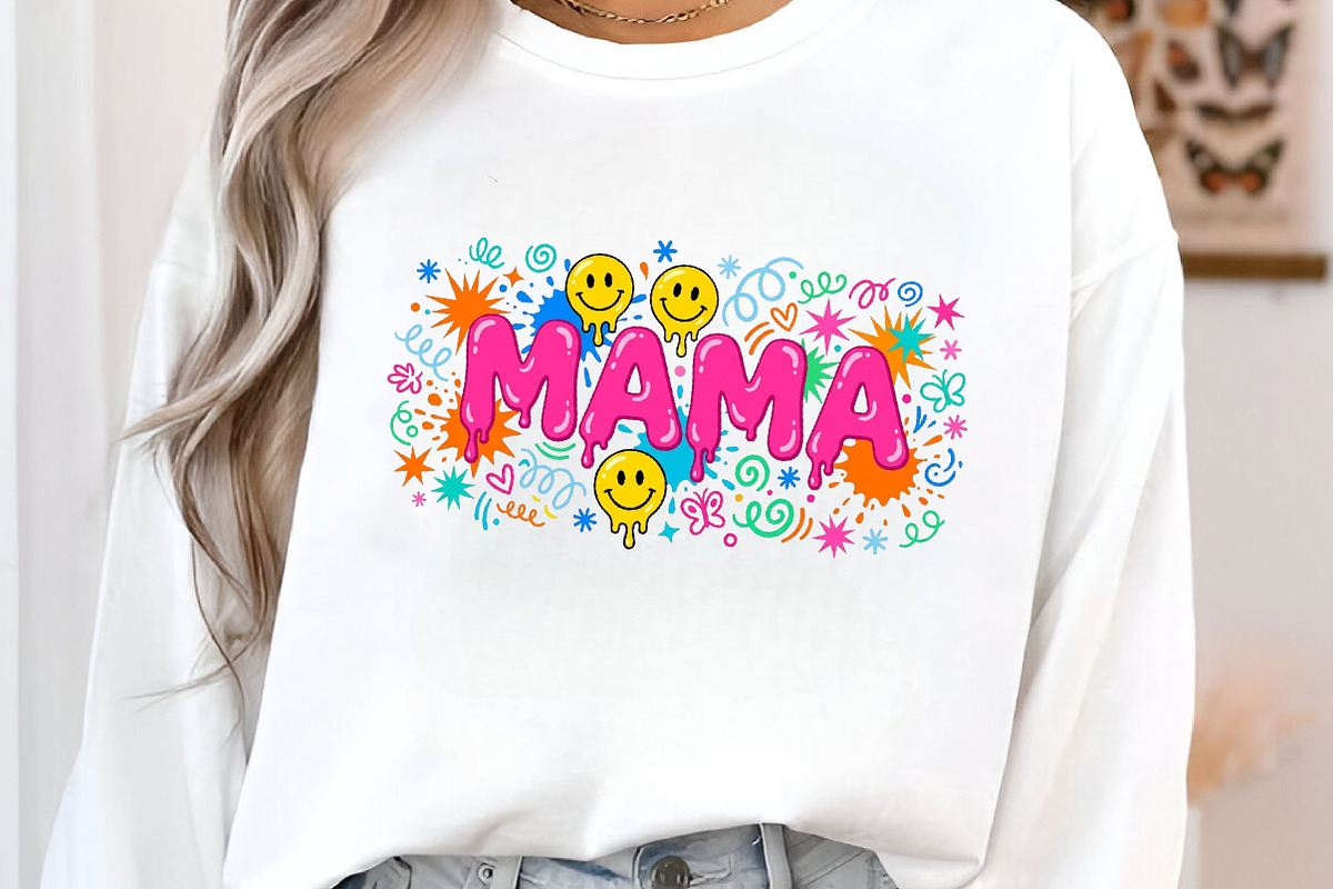 Boho Mama Png, Mothers Day Png, a Seasonal Illustration by Designking (Photo 6 of 6)