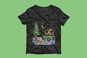 Adventure under the stars, a Transportation Illustration by gunaonedesign (Thumbnail 3 of 4)