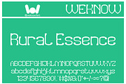 Village Serenity font, a Slab Serif Font by weknow (Thumbnail 3 of 8)