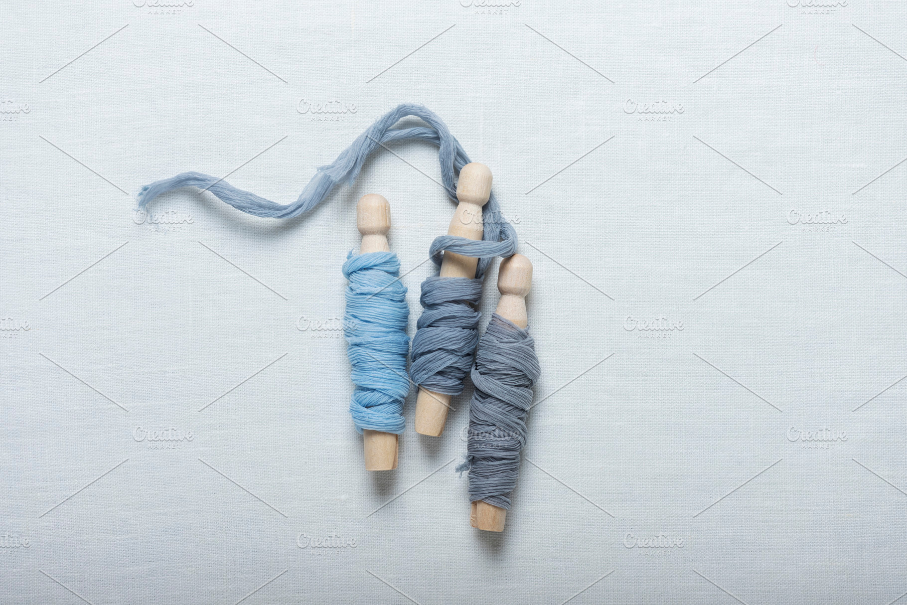Concept of handmade silk ribbons, a Beauty & Fashion Photo by oxana.denezhkina