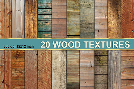 Old Dark Wood Texture Backgrounds