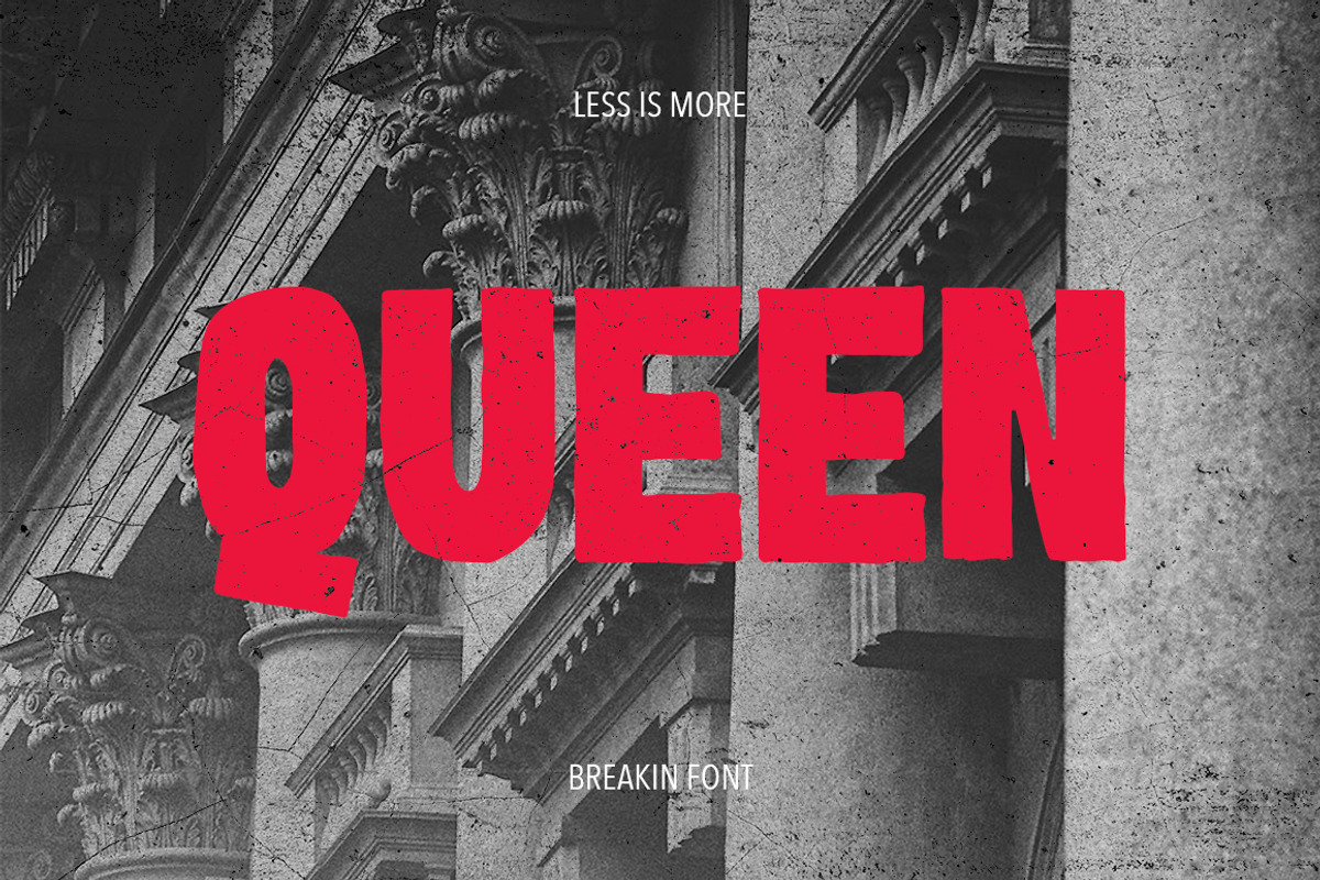 Breakin - Retro Sans Serif Typeface, a Sans Serif Font by Fargun Studio (Photo 8 of 10)