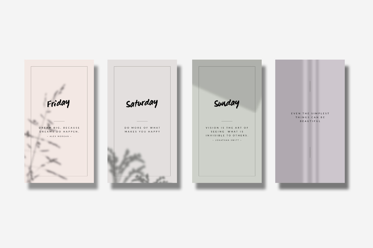 ANIMATED Insta Story Quotes -Shadows, a Social Media Template by CreativeFolks (Photo 9 of 9)