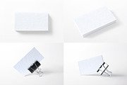 8 Realistic Business Card Mockups, a Print Template by ItemBridge (Thumbnail 5 of 5)