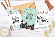Christmas homes set, an Animal Illustration by Cozy pattern shop (Thumbnail 9 of 10)