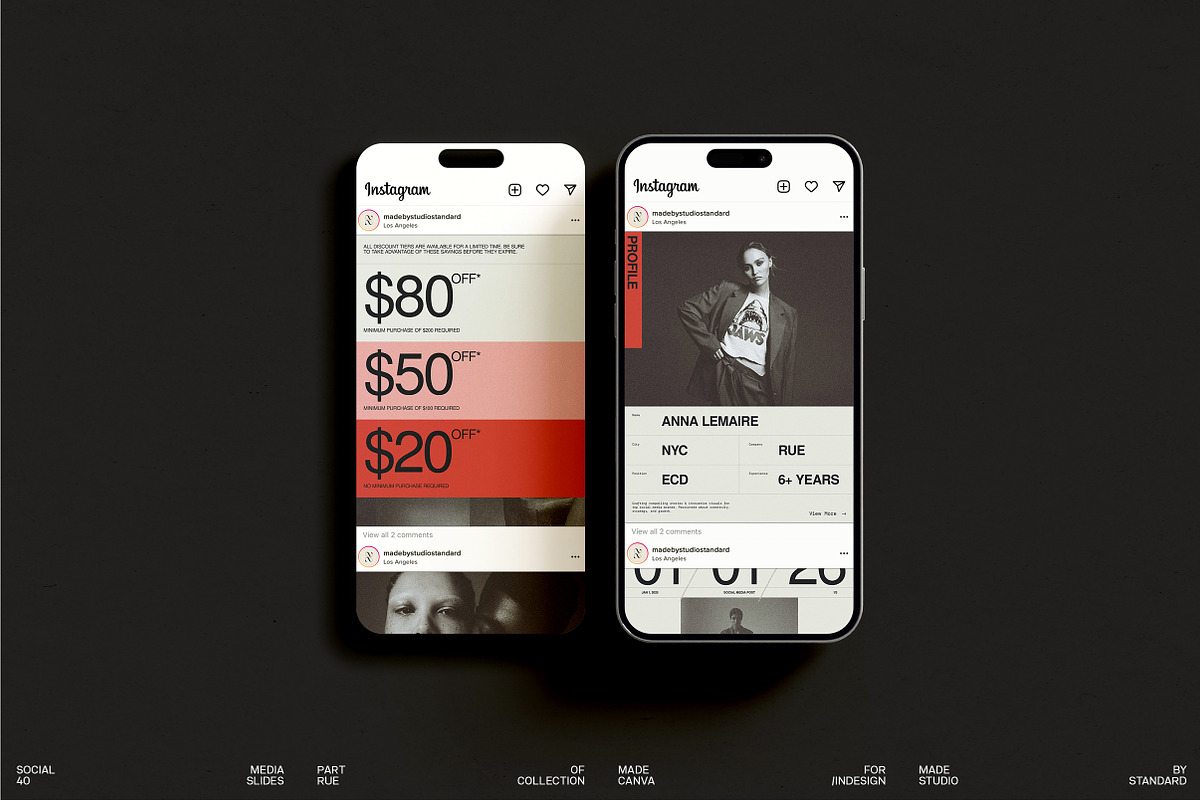 RUE | Social Media Kit 2, a Social Media Template by Studio Standard (Photo 1 of 21)