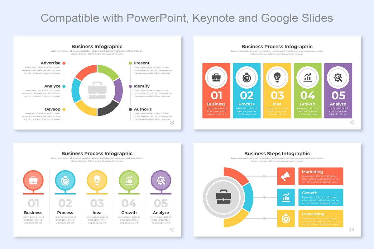 Business Infographic Template, a Presentation Template by Mighty-Slide (Photo 2 of 7)