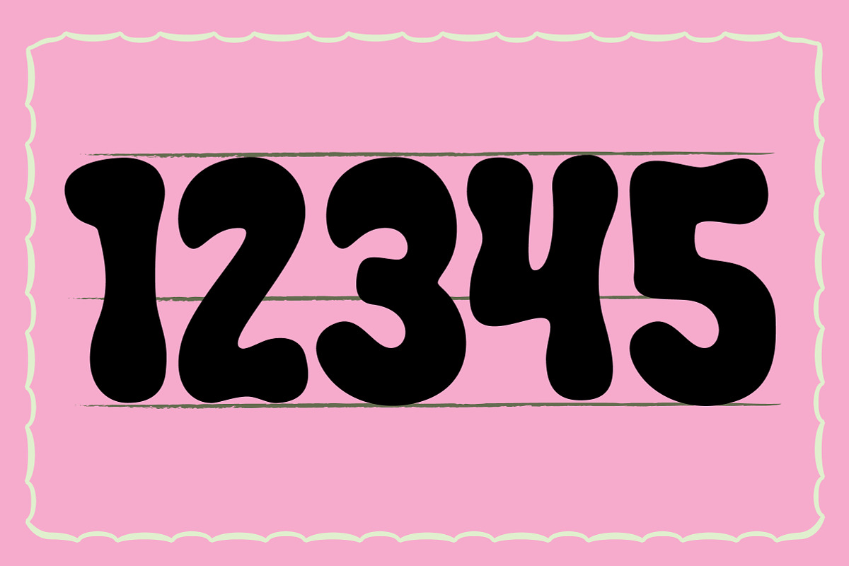 Crumber Bubble Font, a Handwritten Font by Price Foundry (Photo 3 of 24)