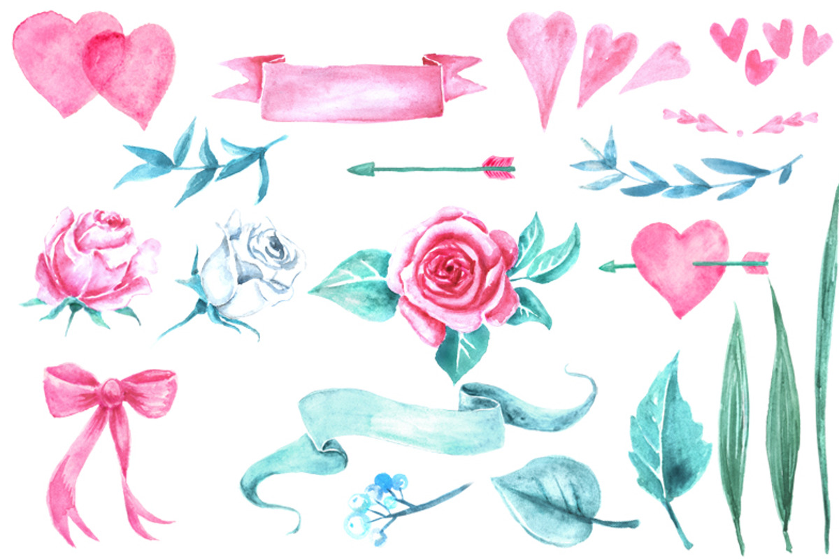 Big Valentine's Day Bundle, an Illustration by Dora Katona (Photo 2 of 5)