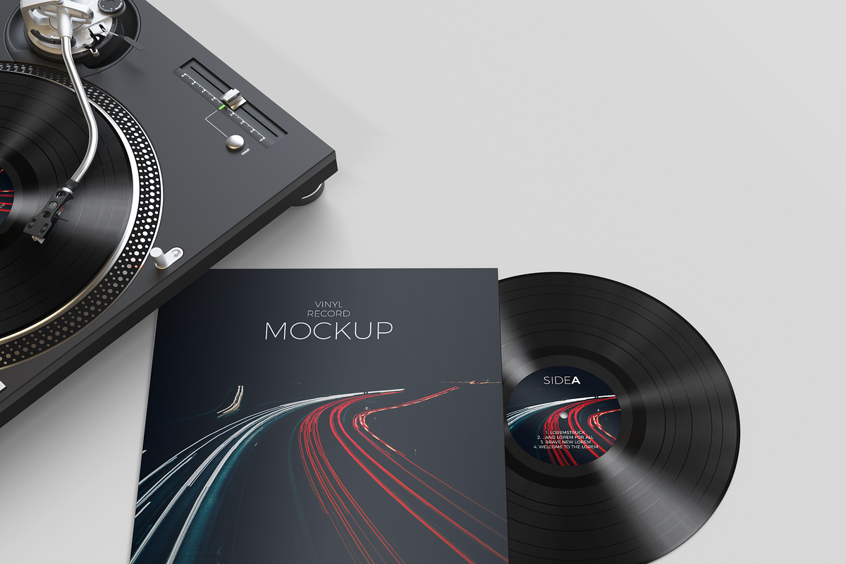 Vinyl Record Mockup 2, a Hoody Mockup by KIPET (Photo 9 of 14)