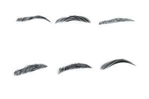 Eyebrows Set 3 Procreate Brush Stamp