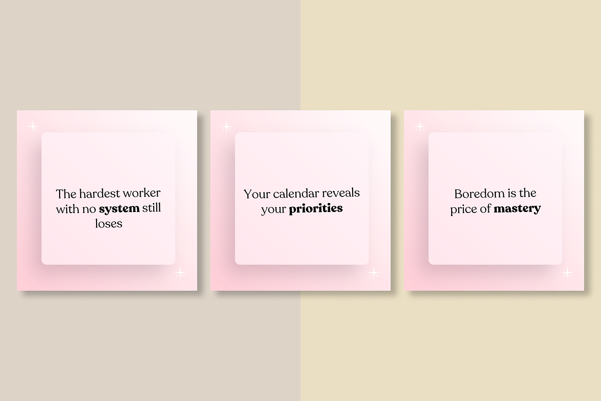 SUCCESS 50 INSTAGRAM TEMPLATE, a Social Media Template by RB Boutique (Photo 7 of 9)
