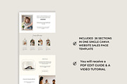 Coach Sales Page Template Canva, a Landing Page Template by Deepa Template Studio (Thumbnail 5 of 10)