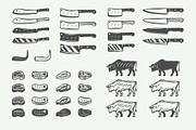 Vintage butchery emblems, a Branding & Logo Template by AkimD (Thumbnail 11 of 15)