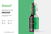 Beer Bottle Mockup, a Product Mockup by Green Art (Thumbnail 6 of 7)