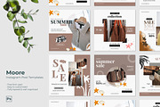 Moore - Instagram Post Template, a Social Media Template by MuSan (Thumbnail 1 of 4)