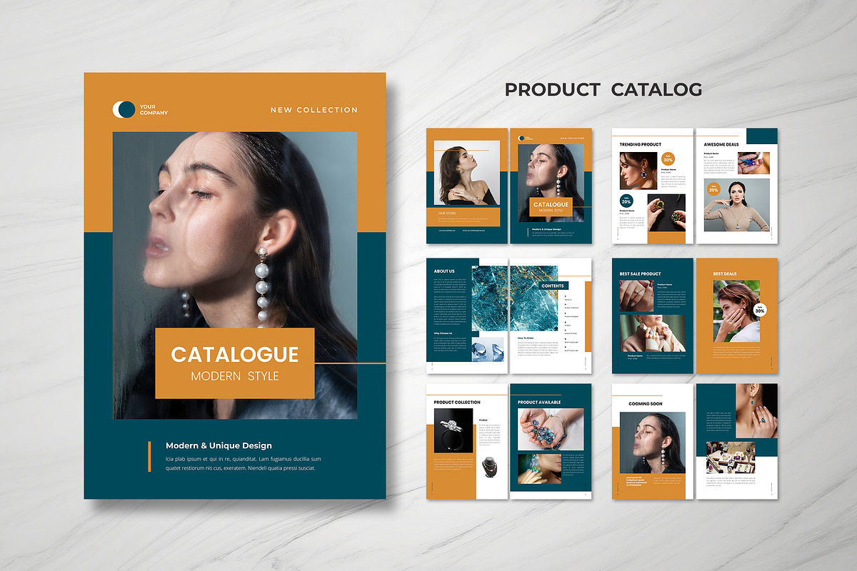 Jewellery Fashion Catalog, a Brochure Template by UICreative (Photo 1 of 4)