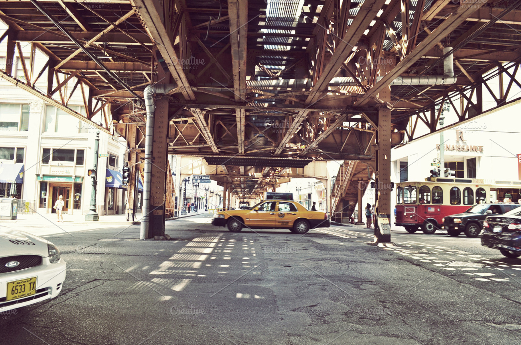 Chicago Under Bridge