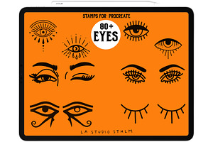 Eyes - Tattoo Flash Stamp Set