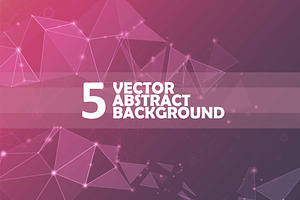 Abstract polygonal space
