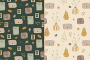 Cozy Autumn | Cliparts and Patterns, an Object Illustration by OkPen (Thumbnail 7 of 18)