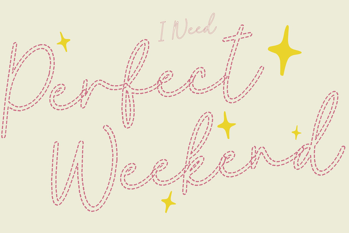 CS Brisa Dashed, a Script Font by Craft Supply Co. (Photo 2 of 8)