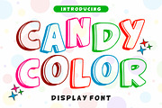 Candy Color font, a Handwritten Font by Fourteen Letter (Thumbnail 1 of 8)