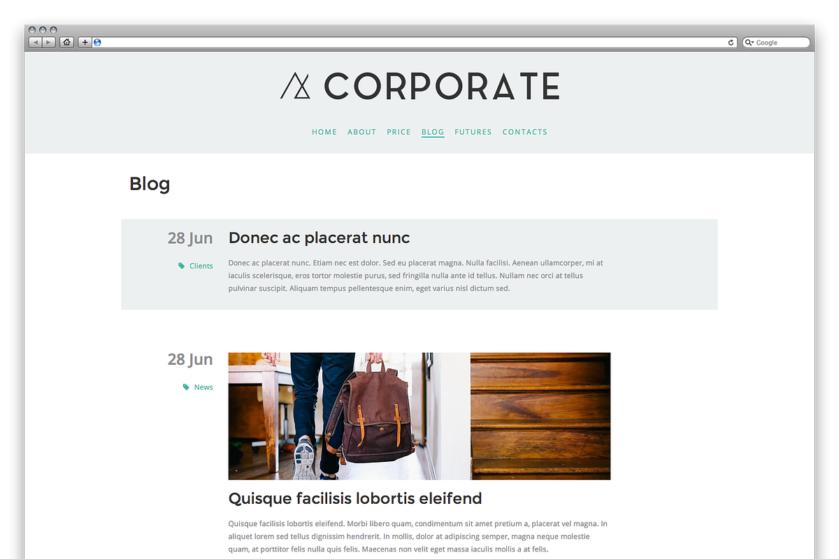 Corporate - Drupal 7 Business Theme, a Websites & App Template by MarkVI (Photo 4 of 4)