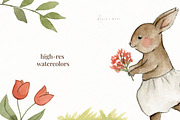 Spring Animals, an Animal Illustration by Flora+Bear (Thumbnail 4 of 5)