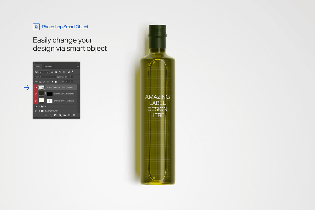 Olive Oil bottles Mockup Pack, a Packaging Mockup by Mocka Studio (Photo 3 of 8)