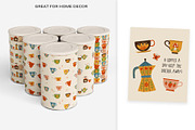 Retro Kitchen Tea & Coffee Clipart, a Food Illustration by Irina Ostapenko (Thumbnail 7 of 9)
