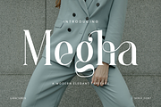 Megha - Elegant Serif Font, a Serif Font by Aqeel_Art (Thumbnail 1 of 12)