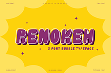 Renokeh - Bubble Font