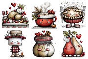 Whimsical Thanksgiving Clipart Set, an Illustration by Daily.Designs (Thumbnail 4 of 5)