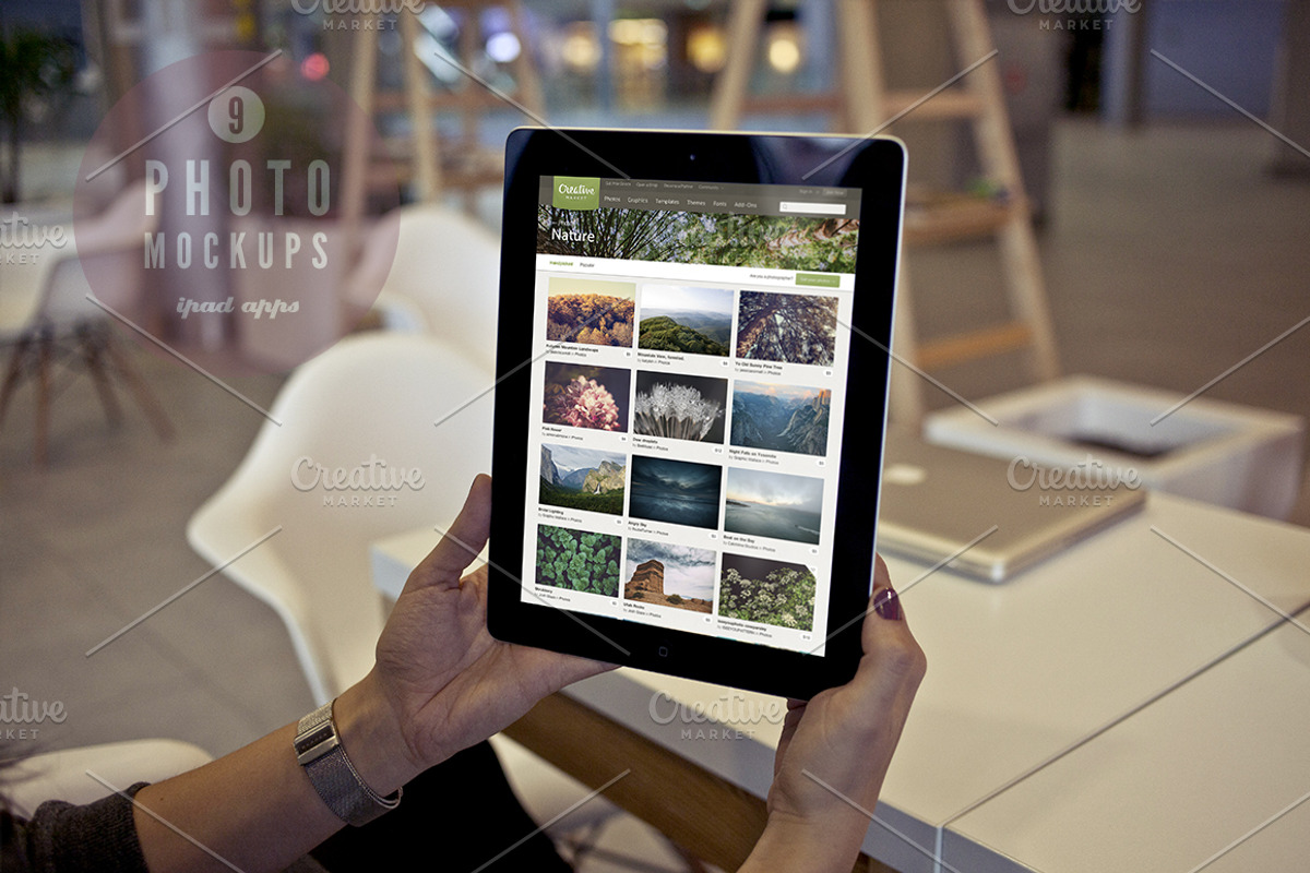 Couple using iPad - 9 photo mockups, an iPhone Mockup by show it better (Photo 4 of 5)