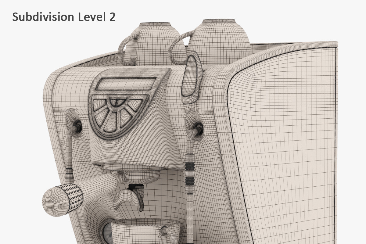 Espresso Machine Simonelli Musica, an Object 3D Model by Markelos (Photo 18 of 18)