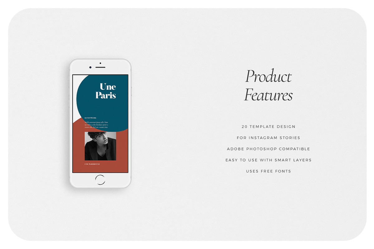 MULLER Instagram Stories, a Social Media Template by Aprilea (Photo 5 of 7)