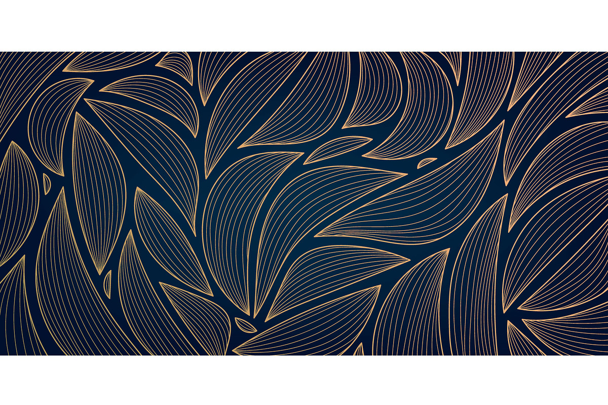 Art Deco Leaves Patterns, a Pattern Graphic by Marylia (Photo 5 of 13)