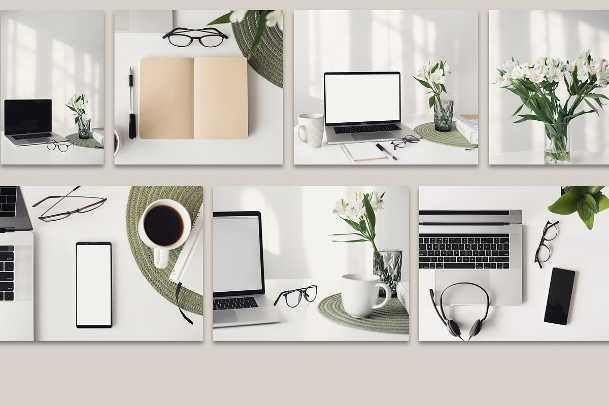 Home Office Stock Photography Bundle, a Business Photo by Octopus_Vibes (Photo 2 of 14)