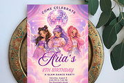 Kpop Birthday Invitation, an Invitation Template by heynomi (Thumbnail 2 of 19)