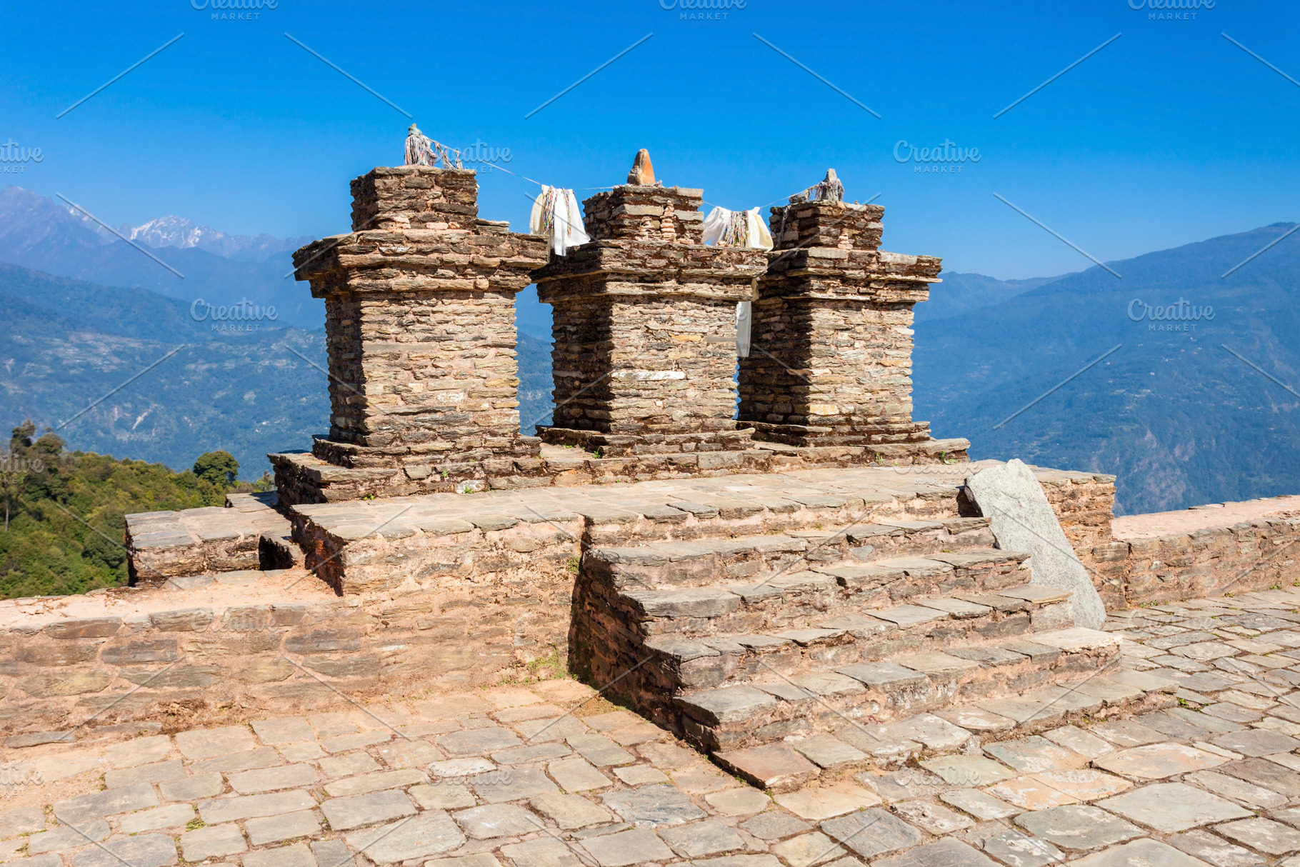 Rabdentse Ruins, Pelling, a Photo by saiko3p