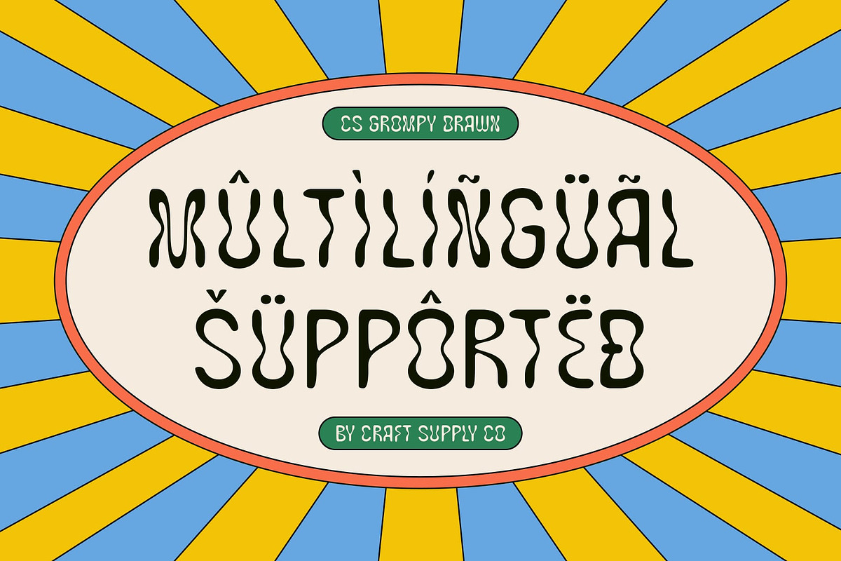 CS Grompy Drawn, a Sans Serif Font by Craft Supply Co. (Photo 5 of 8)