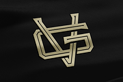 GV VG Monogram Logo, a Branding & Logo Template by Alphabet Agency (Thumbnail 4 of 4)
