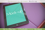Responsive Screen Mockup V2, an iPhone Mockup by MahmoudRafik (Thumbnail 11 of 15)