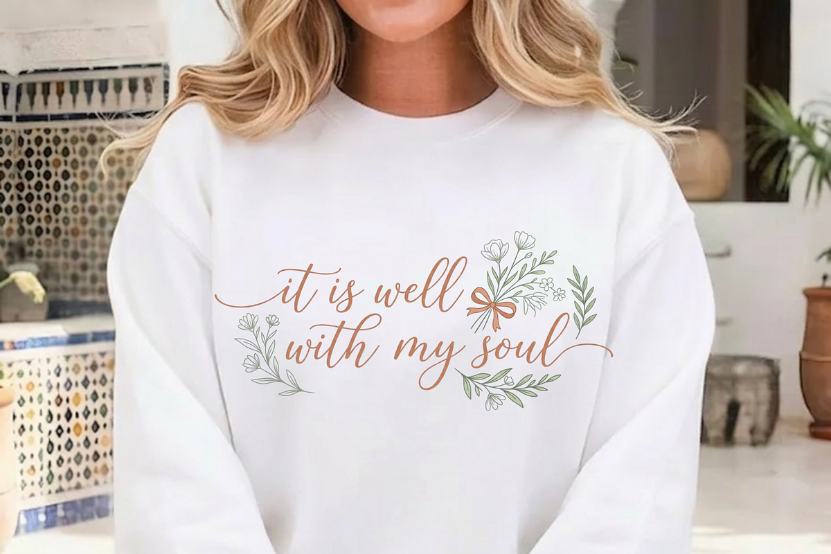 It Is Well With My Soul PNG, Trendy, a Graphic by Vector Portal (Photo 7 of 9)