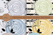 FLORAL abstract seamless pattern, a Pattern Graphic by Futurel (Thumbnail 3 of 4)