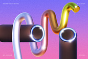 3D META LAVENDER Objects, an Object Graphic by angelainthefields (Thumbnail 8 of 14)