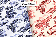 Vintage Hawaiian Illustration Pack, an Illustration by Lindy_doodle (Thumbnail 7 of 8)